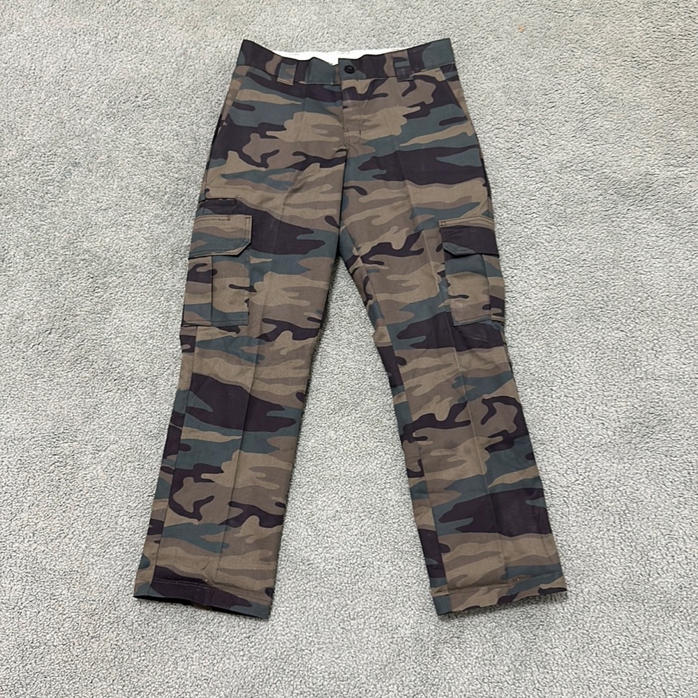 DICKIES Regular Straight Flex Camo Cargo Pants men’s Size 30 x 30